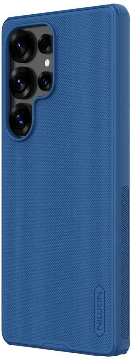 Nillkin Super Frosted Shield Hoesje Geschikt voor Samsung Galaxy S25 Ultra | Back Cover | Blauw