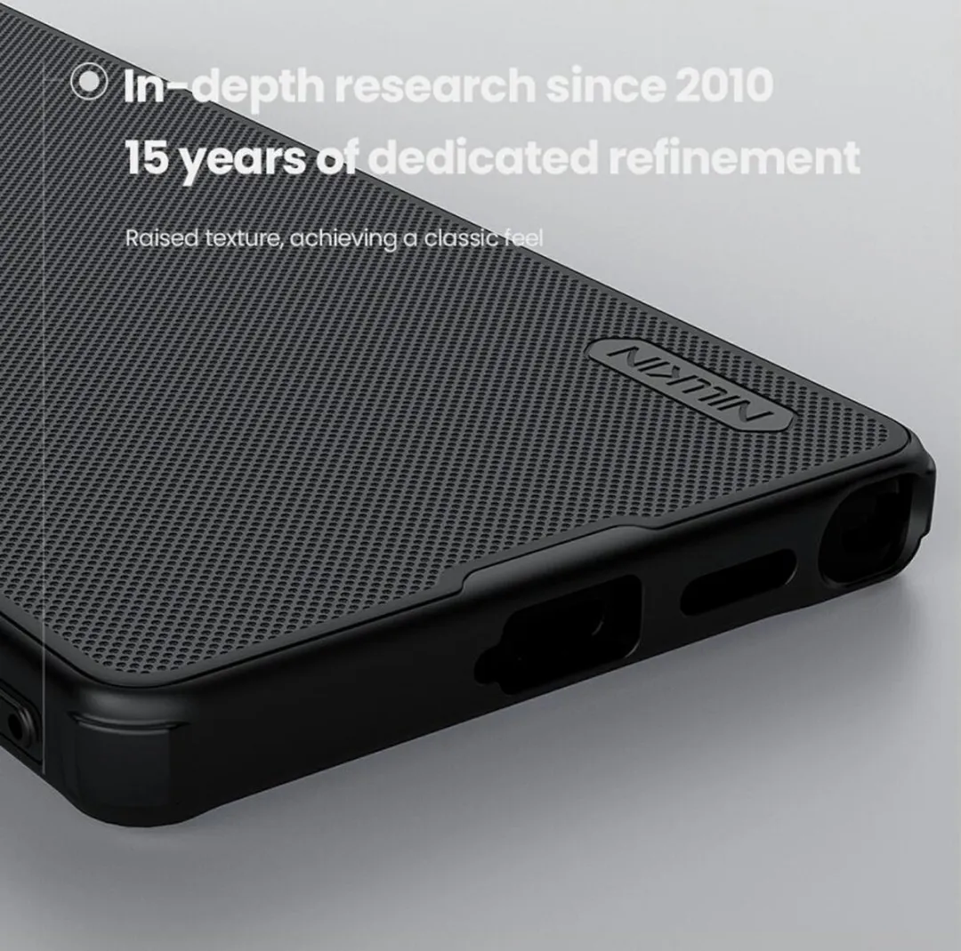 Nillkin Super Frosted Shield Hoesje Geschikt voor Samsung Galaxy S25 Ultra | Back Cover | Blauw