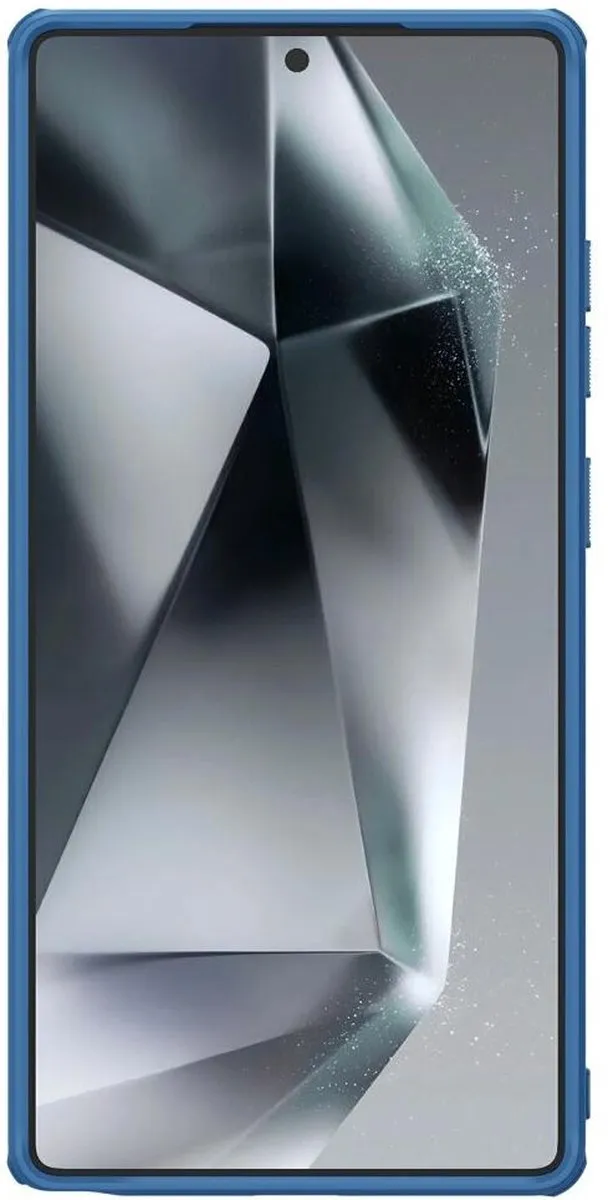 Nillkin Super Frosted Shield Hoesje Geschikt voor Samsung Galaxy S25 Ultra | Back Cover | Blauw