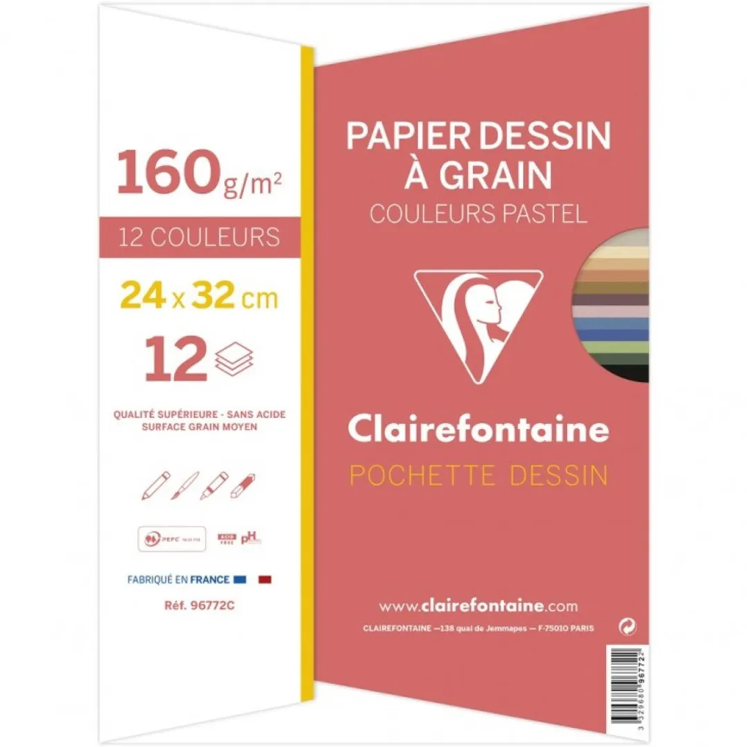 Clairefontaine 3329680967722 Notitieblok - 12 Vel