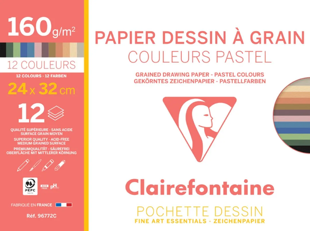 Clairefontaine 3329680967722 Notitieblok - 12 Vel