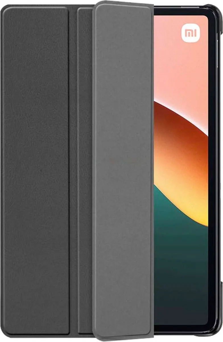 Just in Case Xiaomi Pad 5 Bookcase Hoesje - Effen Zwart