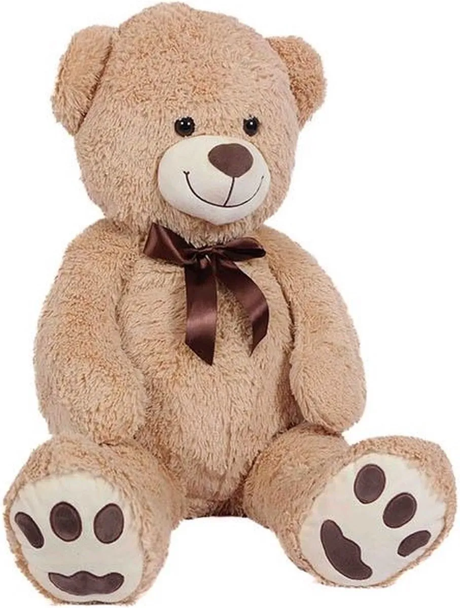 PIA Soft Toys Beer met Strik 100cm