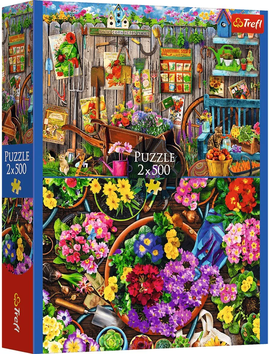 Trefl Working in the Garden Legpuzzel 500 Stuks