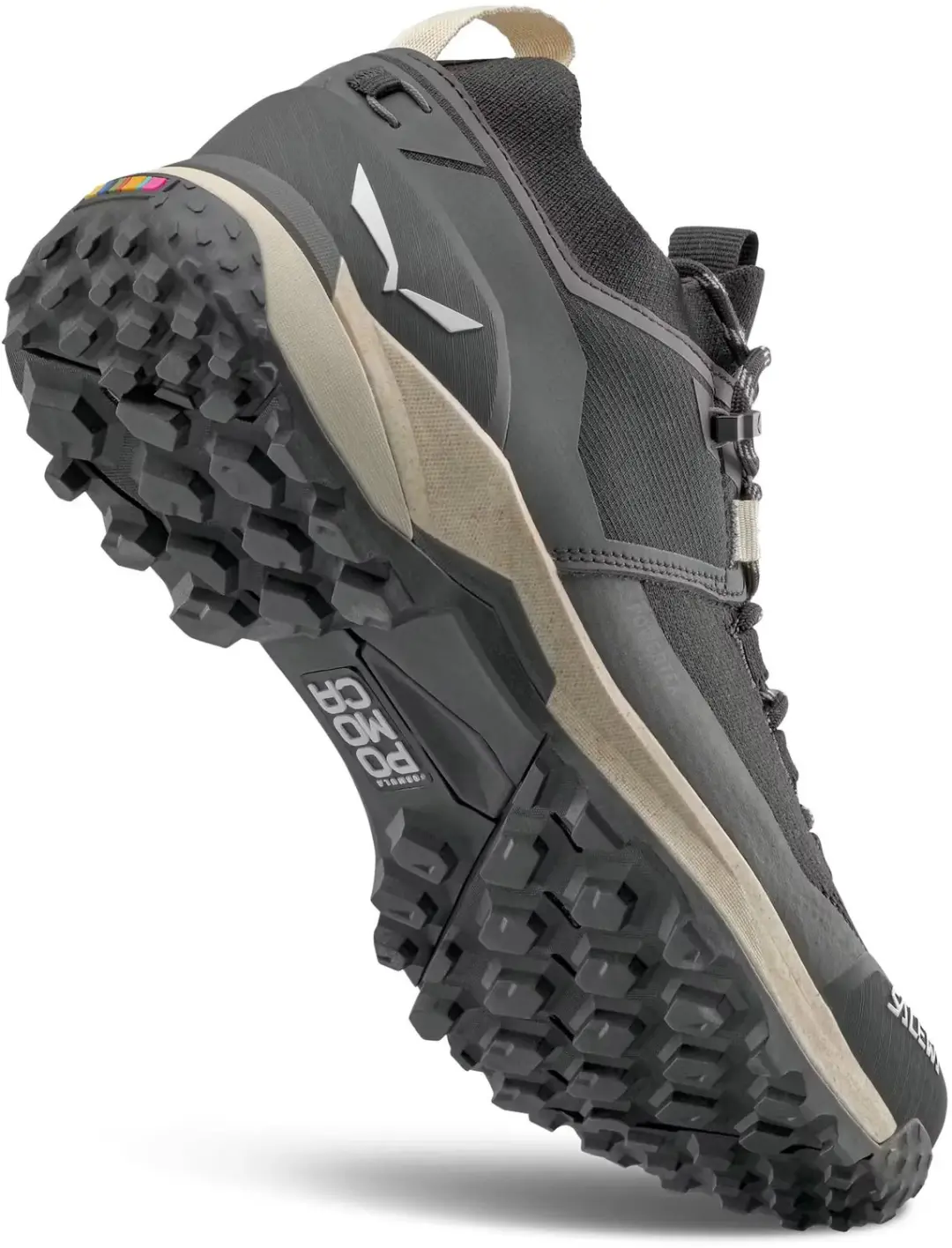Salewa Puez 2 Knit Powertex Wandelschoenen Dames - Zwart - afbeelding 2 van 6