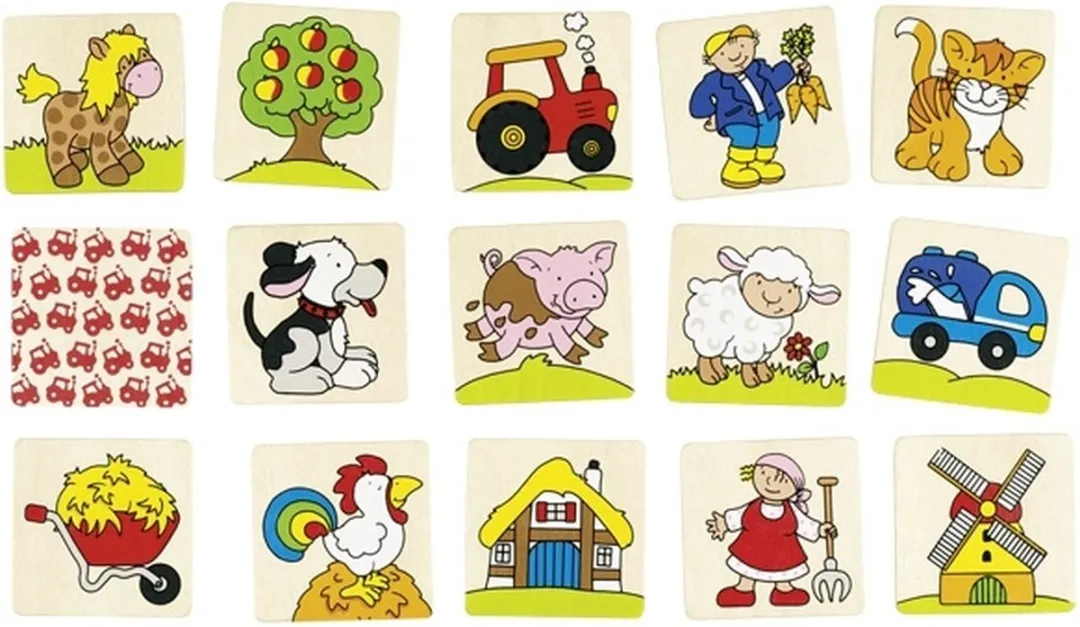 Goki Memo Game Farm 56890