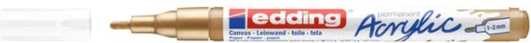 edding 5300 Acrylic Marker - Rijkgoud - Fijne punt 1-2mm - afbeelding 3 van 3