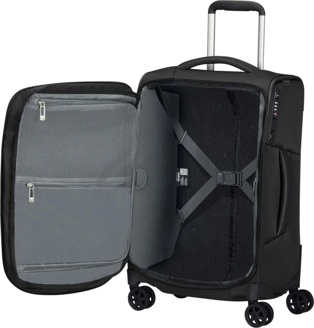 Samsonite Respark Spinner Koffer 55cm - Ozone Black - afbeelding 3 van 6