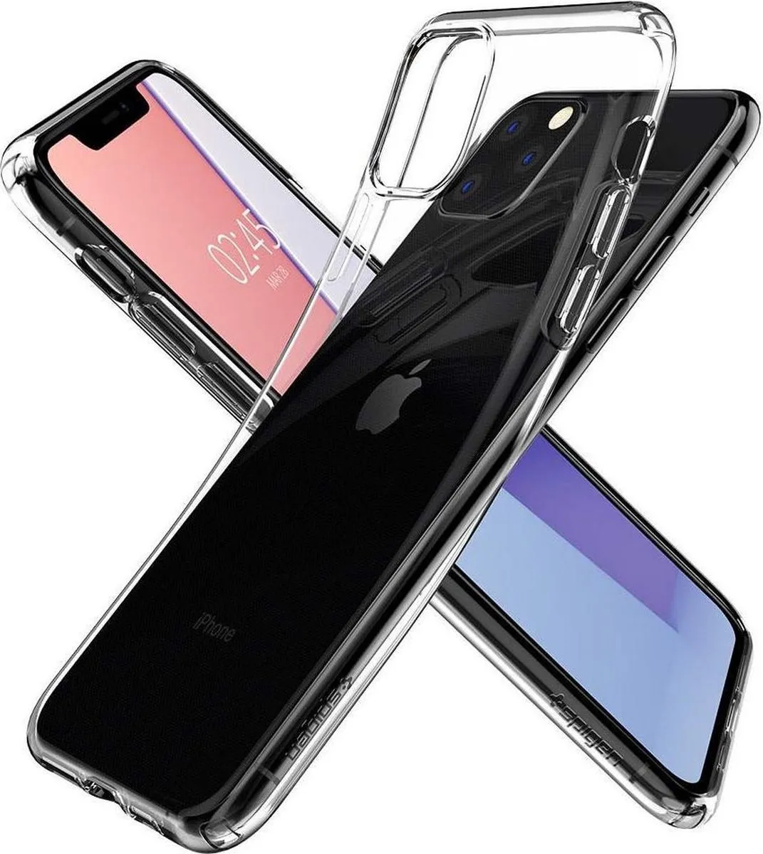 Spigen Crystal Flex ACS01473 iPhone 12 Pro Max Hoesje - Transparant - afbeelding 6 van 6