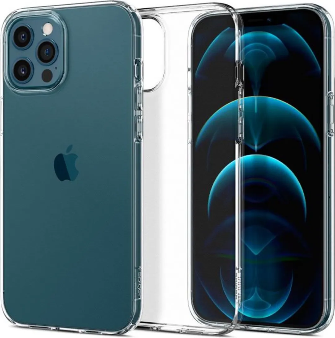 Spigen Crystal Flex ACS01473 iPhone 12 Pro Max Hoesje - Transparant