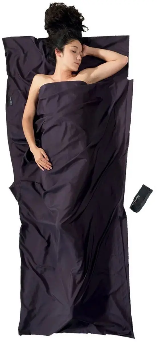 Cocoon TravelSheet Slaapzak Thermolite Silkweight TLST87 - Grijs - afbeelding 2 van 4