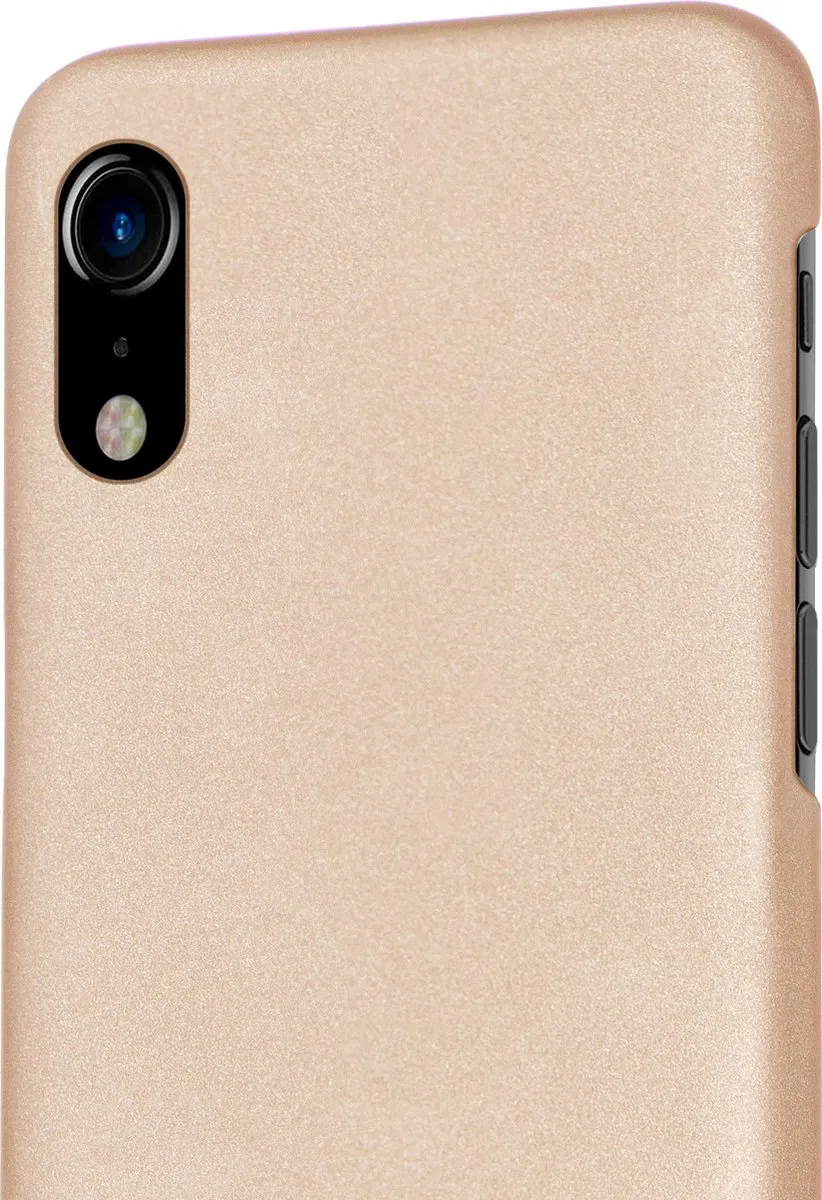 Azuri Metallic Cover iPhone XR - Goud - AZCOVMETIPHXR-GLD