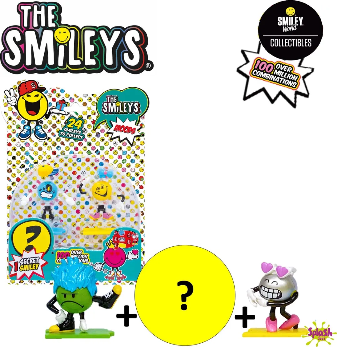 Splashtoys The Smileys 32031 - 12-delig Meerkleurig - afbeelding 6 van 6
