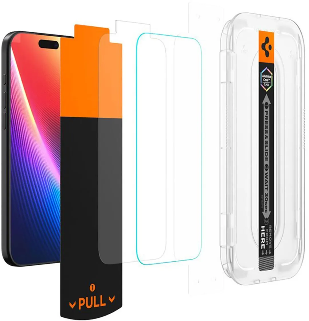 Spigen EZ Fit Glas.tR AGL10095 iPhone 17 Pro Max Screenprotector