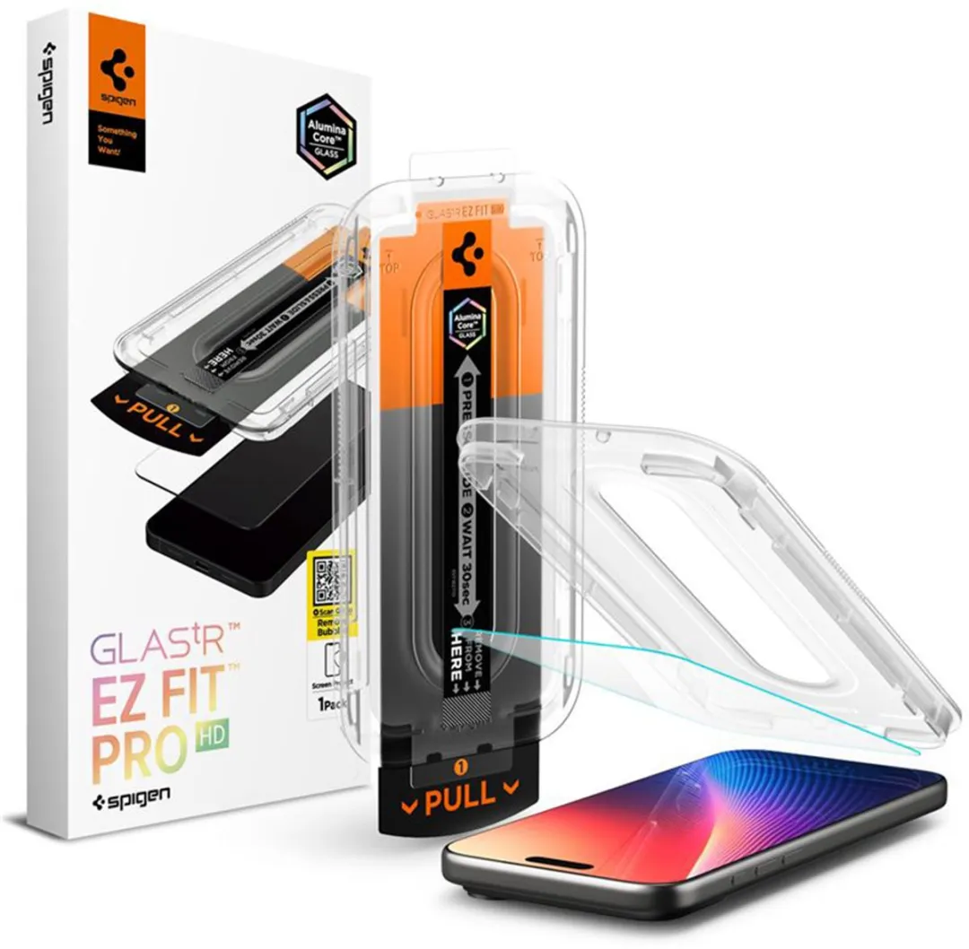 Spigen EZ Fit Glas.tR AGL10095 iPhone 17 Pro Max Screenprotector