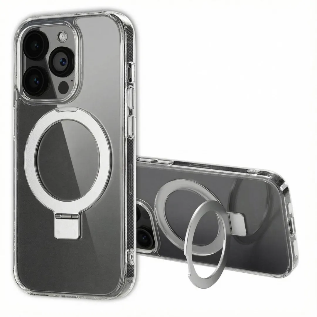 Accezz Hoesje iPhone 14 Pro Transparant - MagSafe