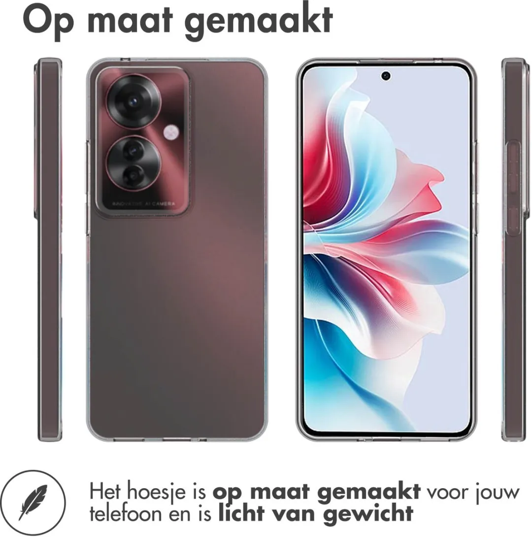 Accezz Hoesje Oppo Reno 11F - Transparant