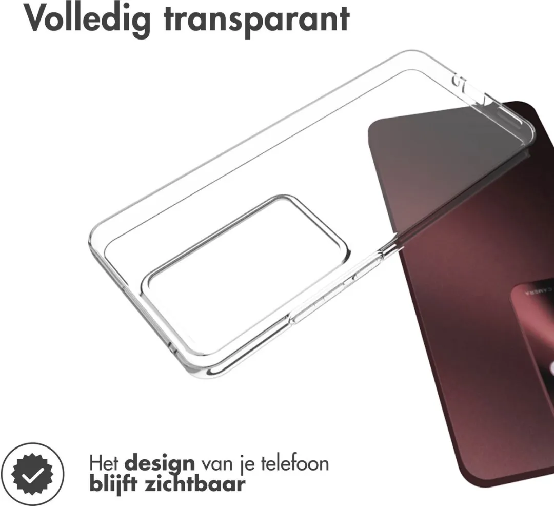 Accezz Hoesje Oppo Reno 11F - Transparant