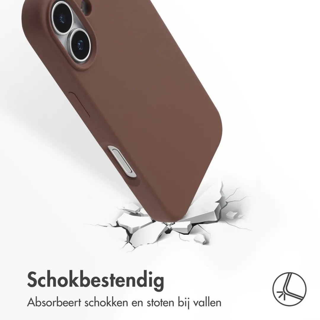 Accezz iPhone 17 MagSafe Hoesje - Bruin - afbeelding 6 van 6