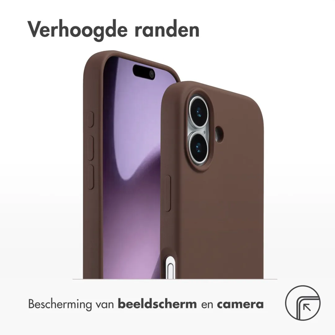 Accezz iPhone 17 MagSafe Hoesje - Bruin