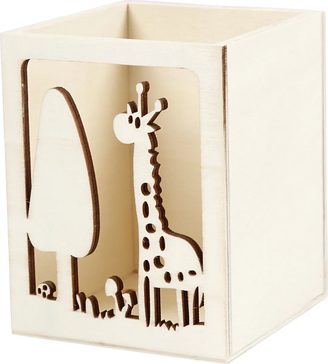 Creativ Company Pennenbakje Giraf 8x8cm