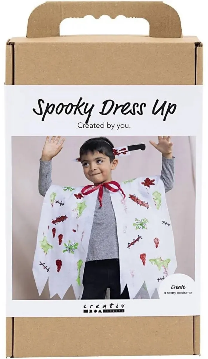 Creativ Company Griezelige Verkleedset Cape & Hoofdband