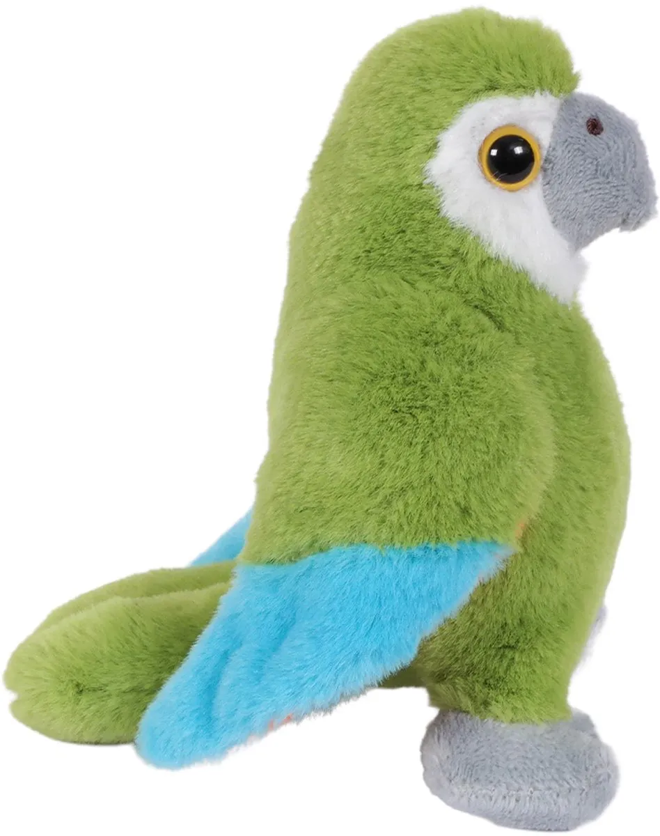 PIA Soft Toys Pluche Papegaai - Groen 12cm