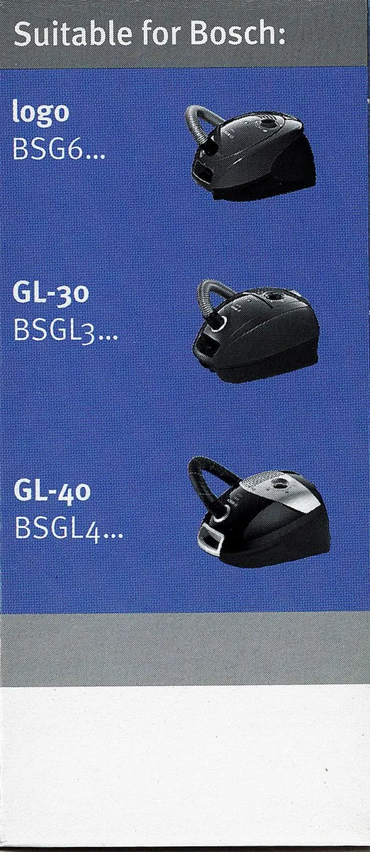 Bosch BBZ153HF Stofzuigerfilter - Hepa - G XL