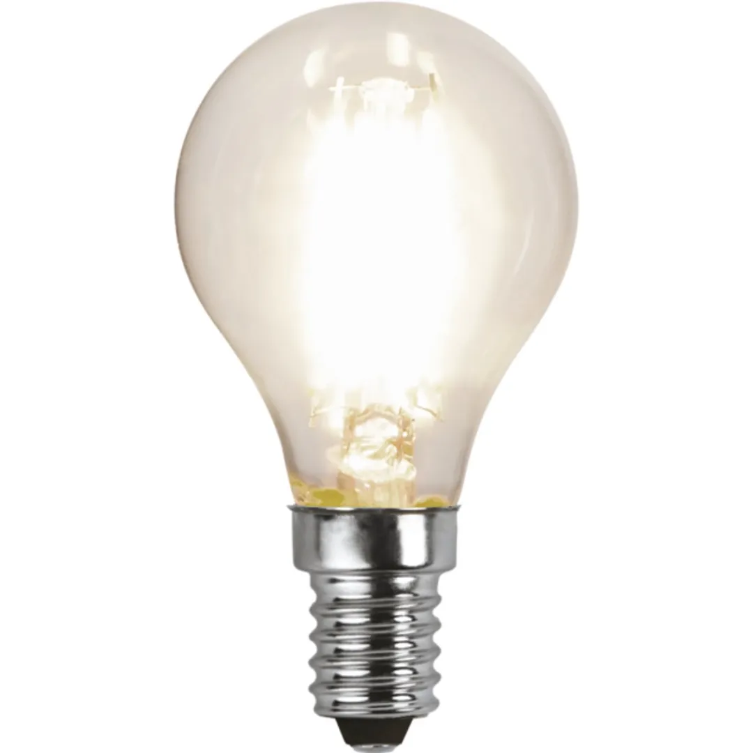 Star Trading E14 Filamentbol 4.2W Warm Wit 3-Pack