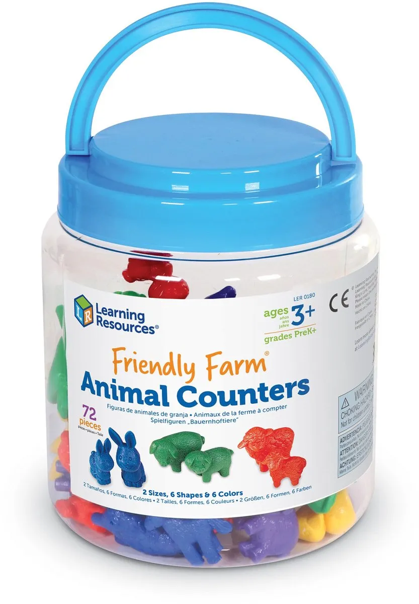 Learning Resources Boerderij Sorteerset LER0180 - Multicolor