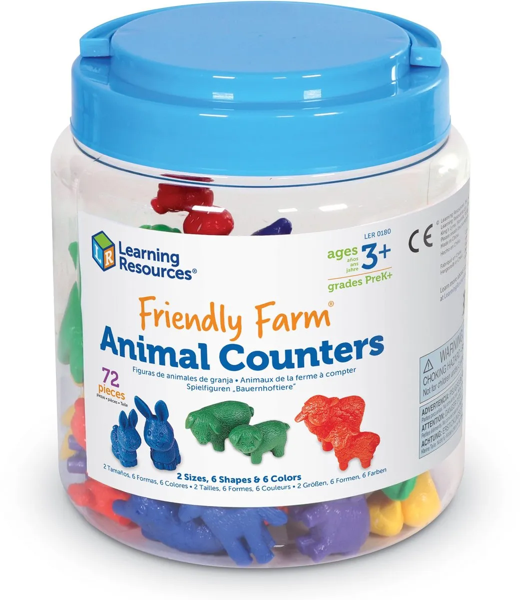 Learning Resources Boerderij Sorteerset LER0180 - Multicolor