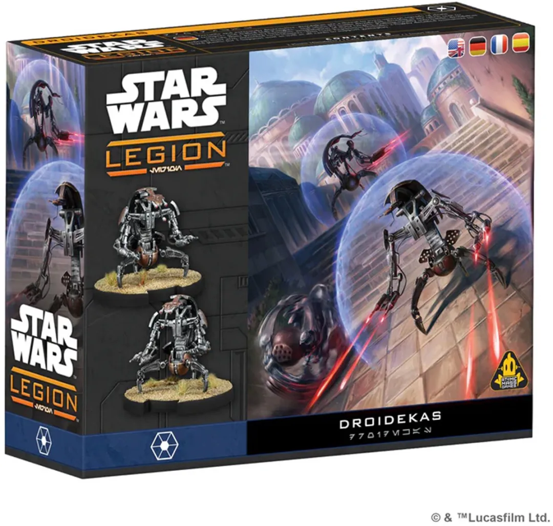 Atomic Mass Games Star Wars Legion Droidekas SWQ36 Tabletop Miniatuur