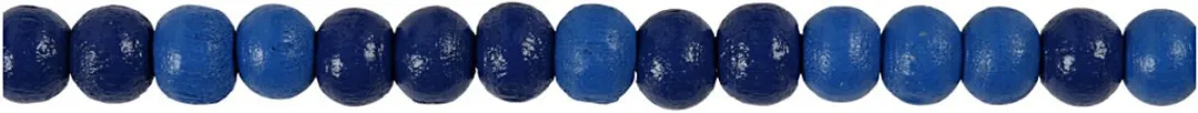 Creativ Company Houten kralen 5mm - Blauw - 150 Stuks