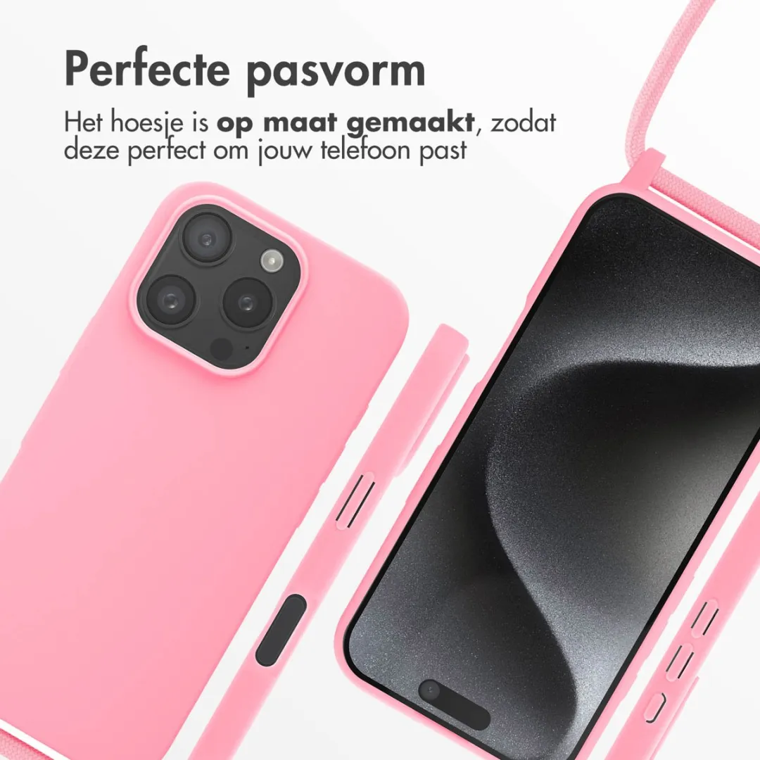 Imoshion iPhone 16 Pro Hoesje - Roze