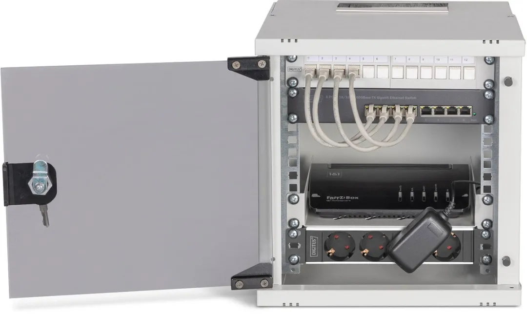 Digitus DN-49100-SET Wandrek 6U - Grijs