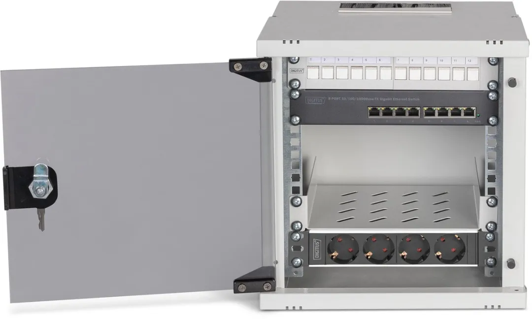 Digitus DN-49100-SET Wandrek 6U - Grijs