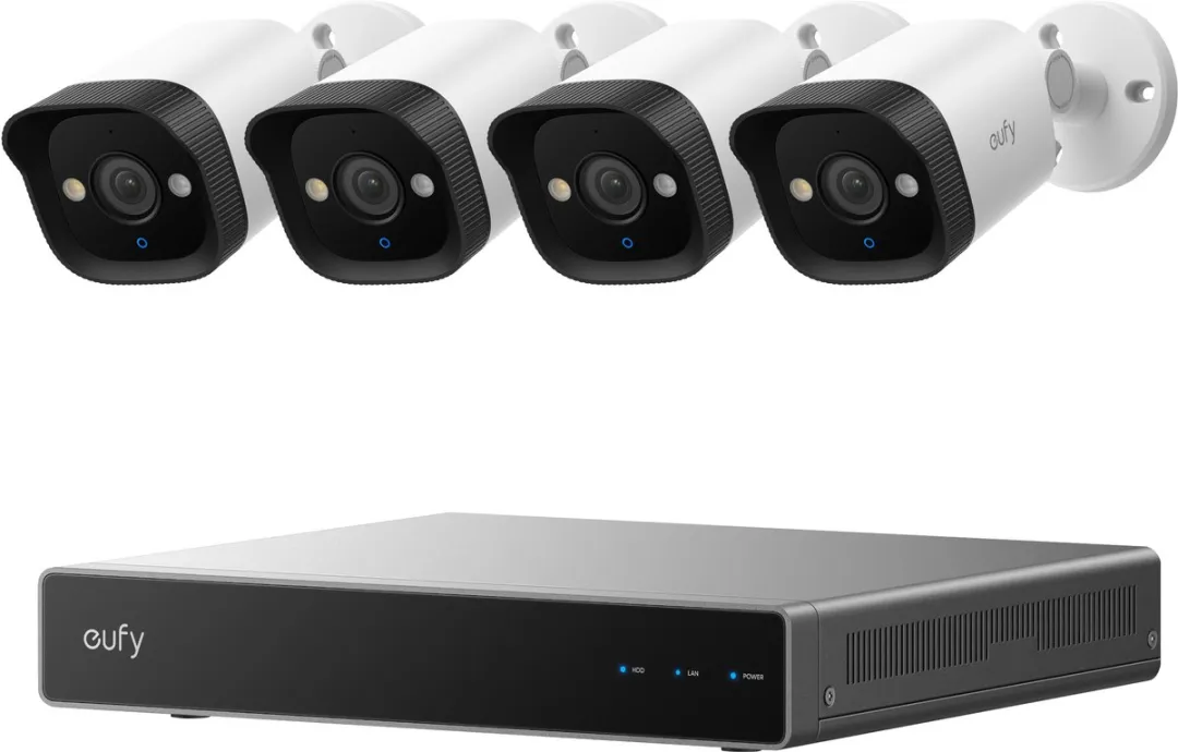 Eufy E40 4K PoE Camera Systeem Met NVR | Bewakingscamera’s