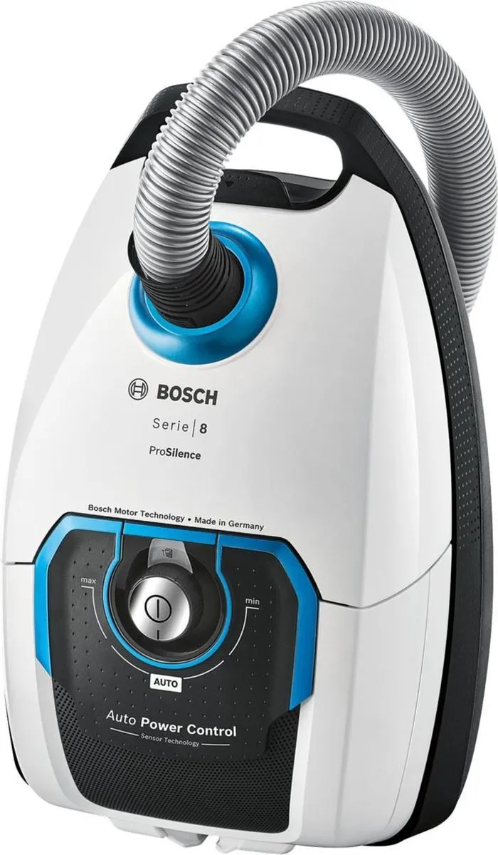 Bosch ProSilence BGB8SIL1 Stofzuiger met zak - Wit