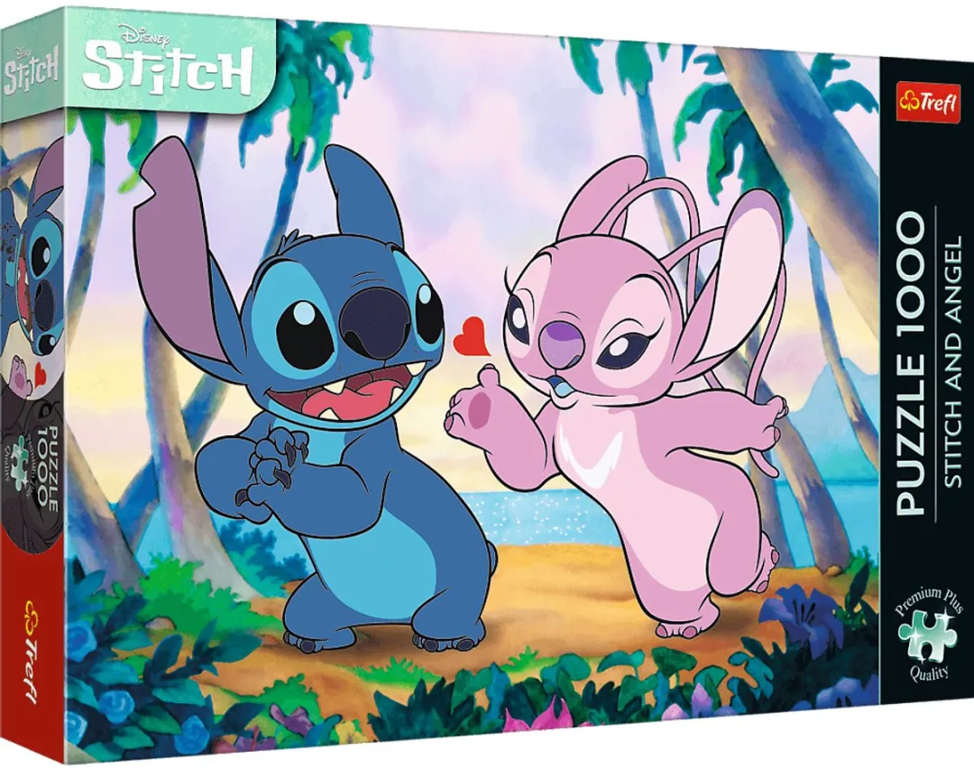 Trefl Stitch & Angel Puzzel 1000 Stuks
