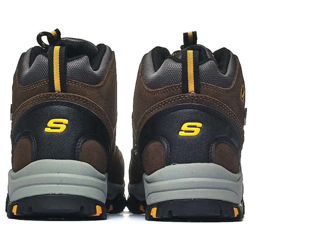 Skechers Relment Pelmo Heren Laarzen - Bruin - 42.5 - afbeelding 3 van 6