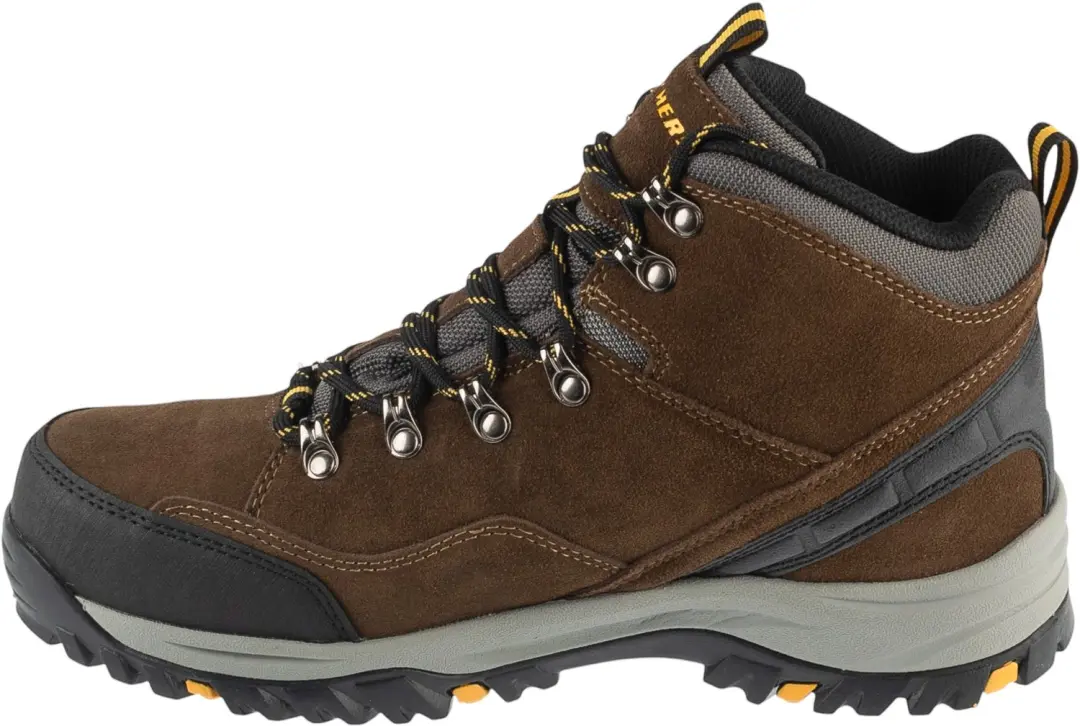 Skechers Relment Pelmo Heren Laarzen - Bruin - 42.5 - afbeelding 4 van 6