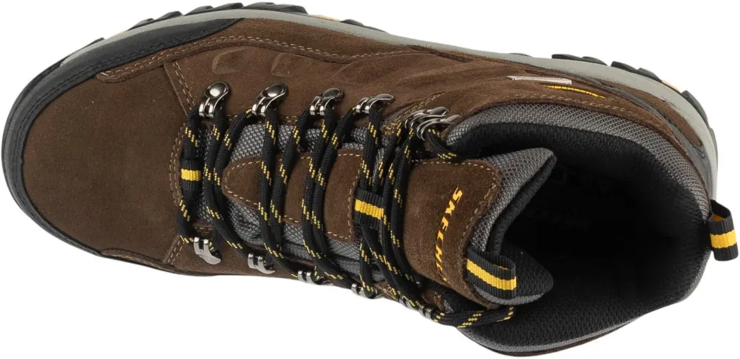 Skechers Relment Pelmo Heren Laarzen - Bruin - 42.5 - afbeelding 5 van 6
