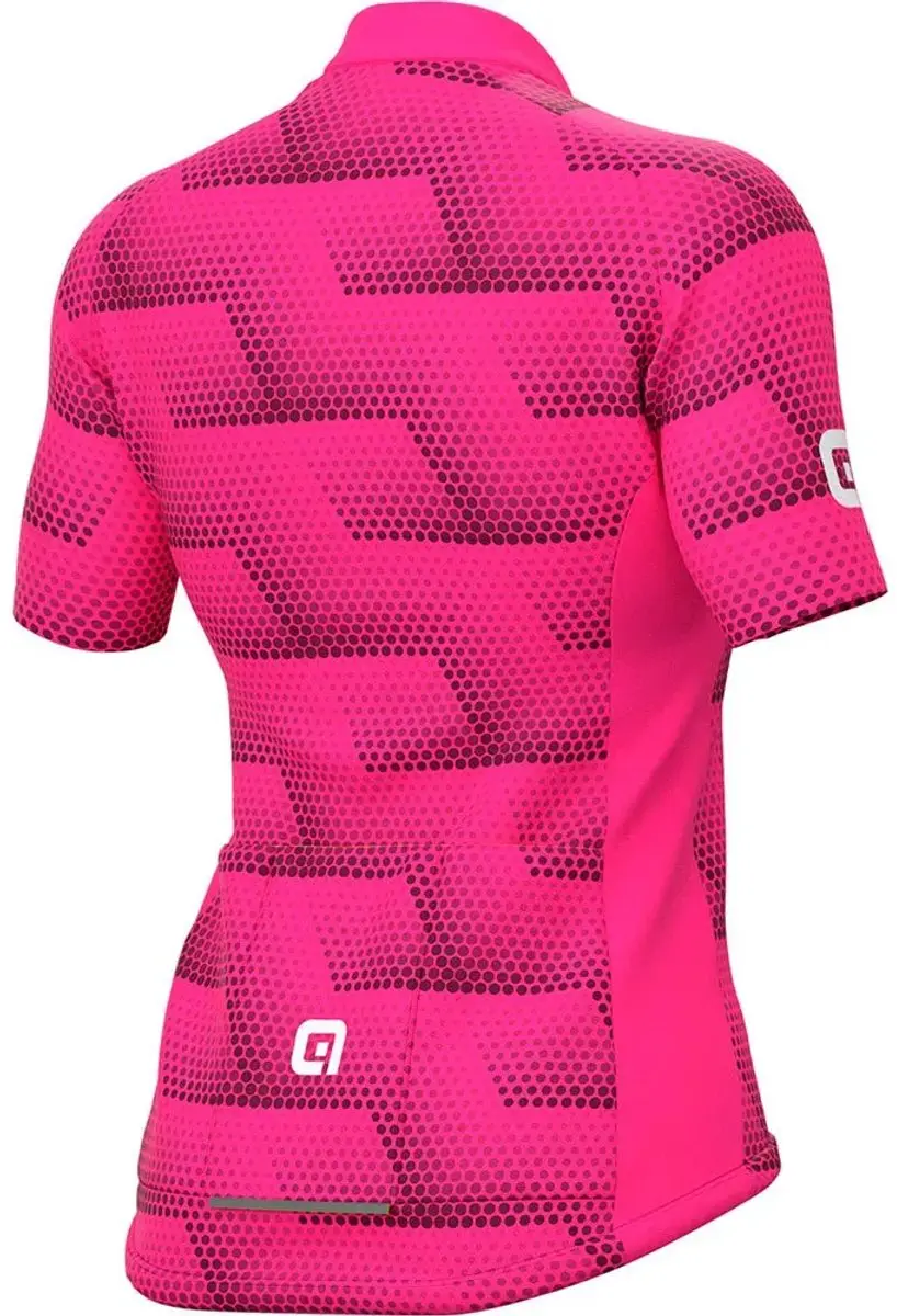 Alé Solid Sharp Dames Fietsshirt - Fuchsia - afbeelding 2 van 6