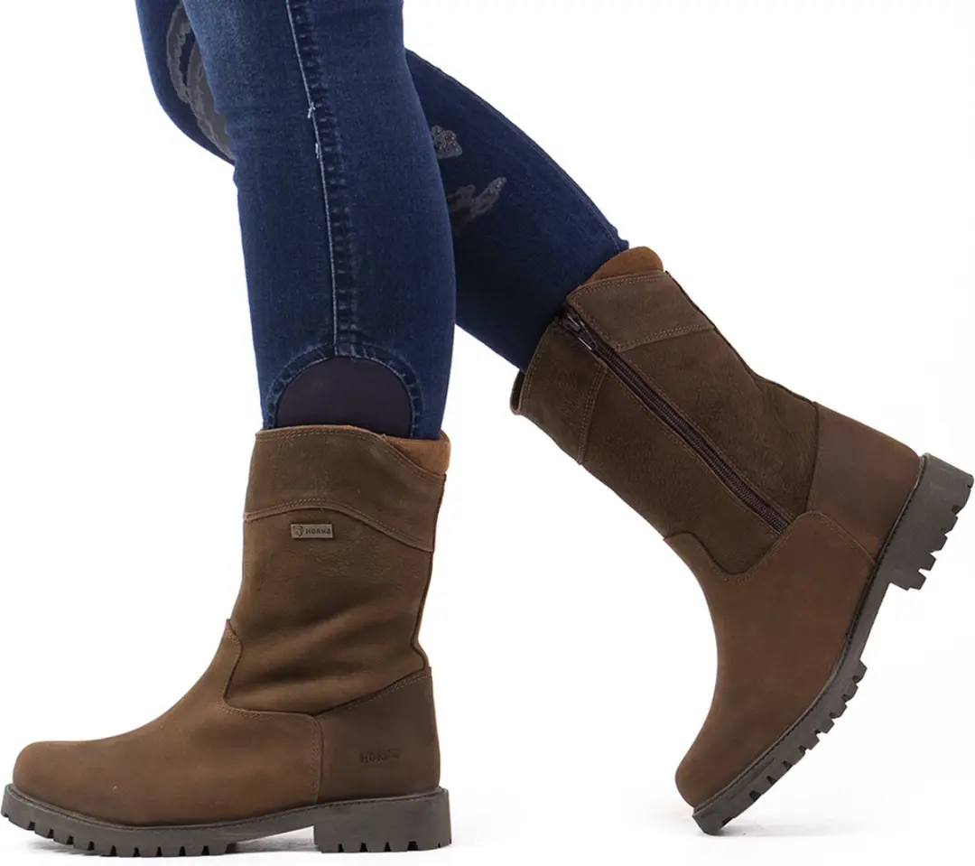 Import Leren Laars Sheffield 146305 Bruin