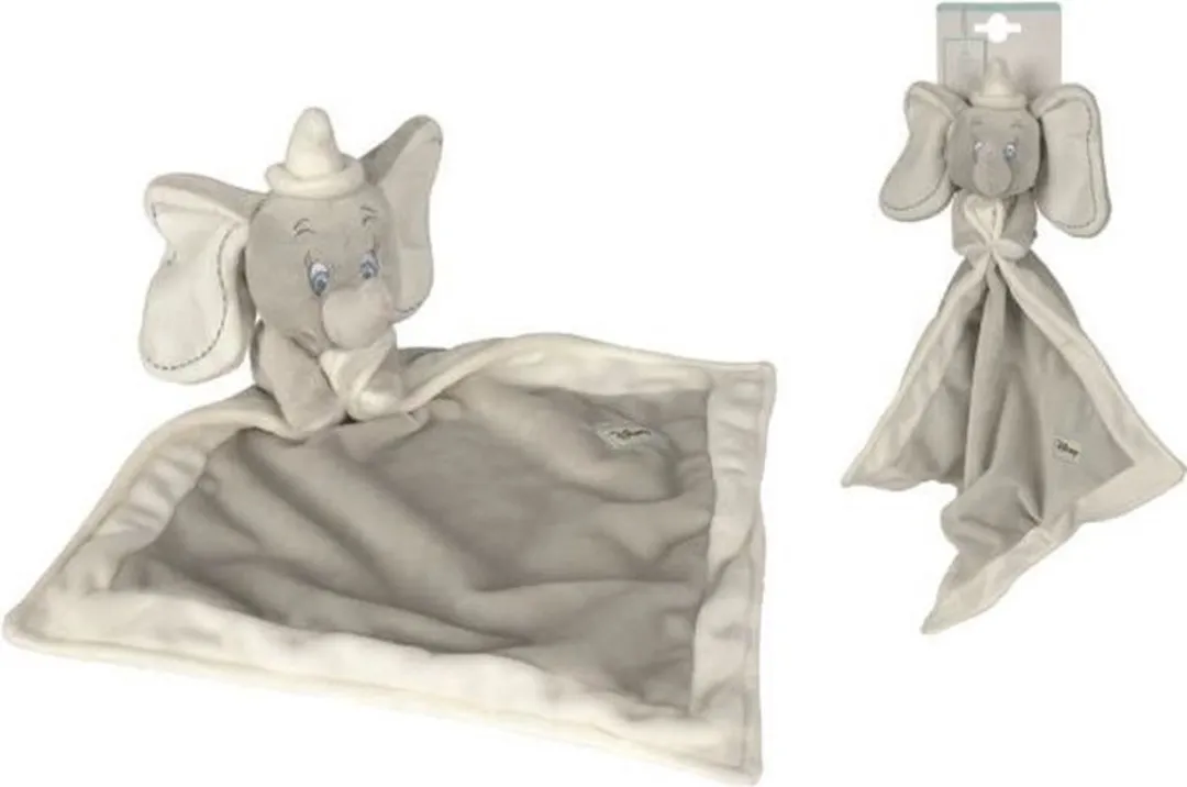 Nicotoy Disney Dumbo Knuffeldoek - Grijs