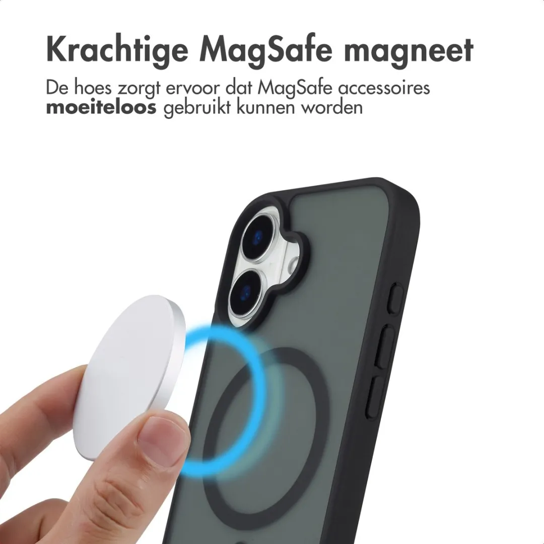 imoshion Hoesje iPhone 16 MagSafe - Zwart