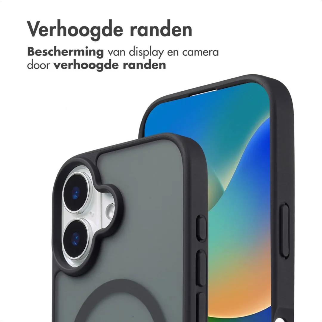 imoshion Hoesje iPhone 16 MagSafe - Zwart