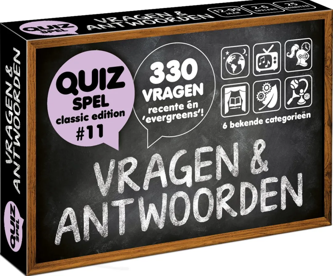Vragen & Antwoorden #11 Trivia Quiz Kaartspel