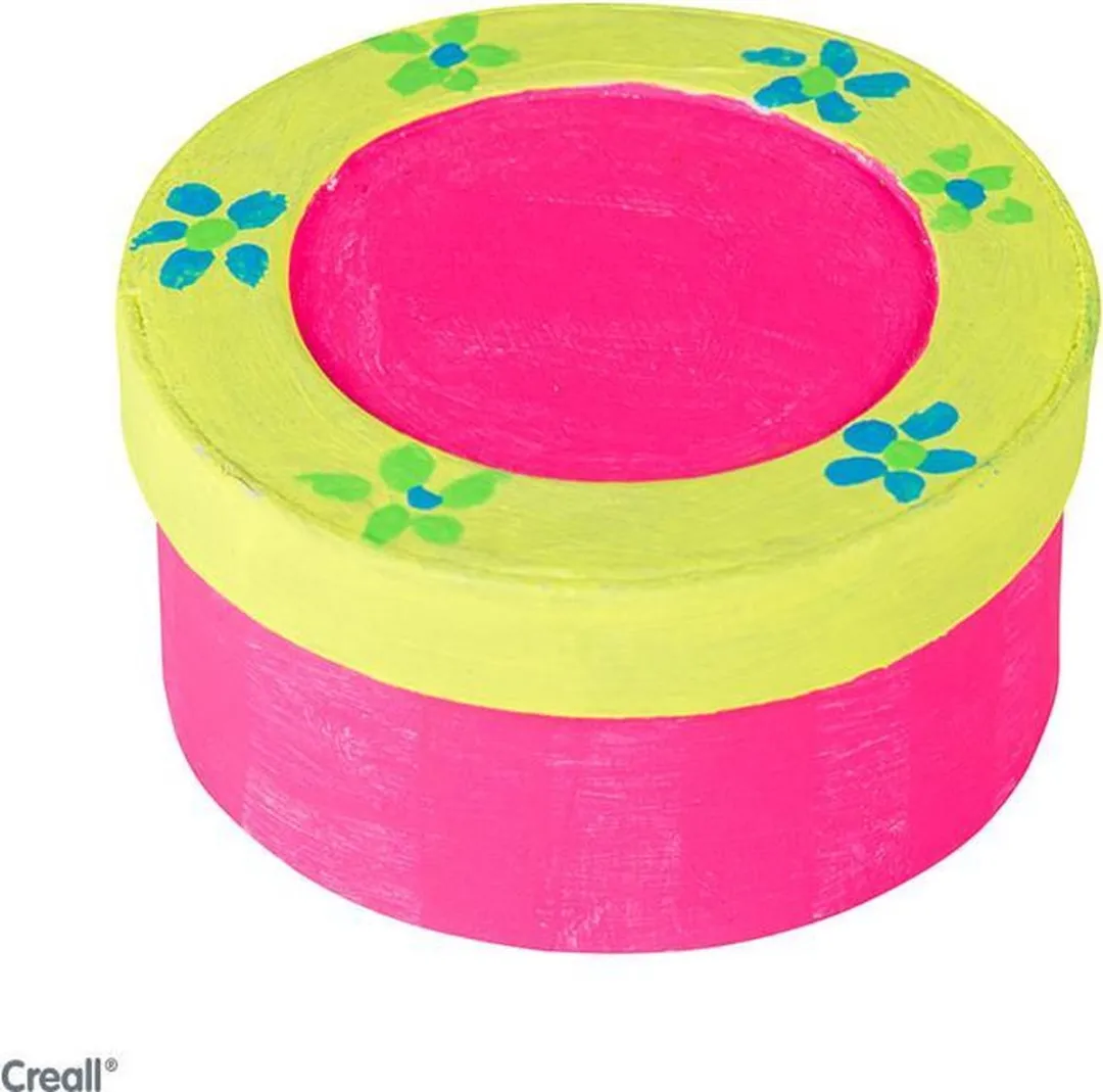Creall Plakkaatverf Set Fluor 6x250ml - Multicolor