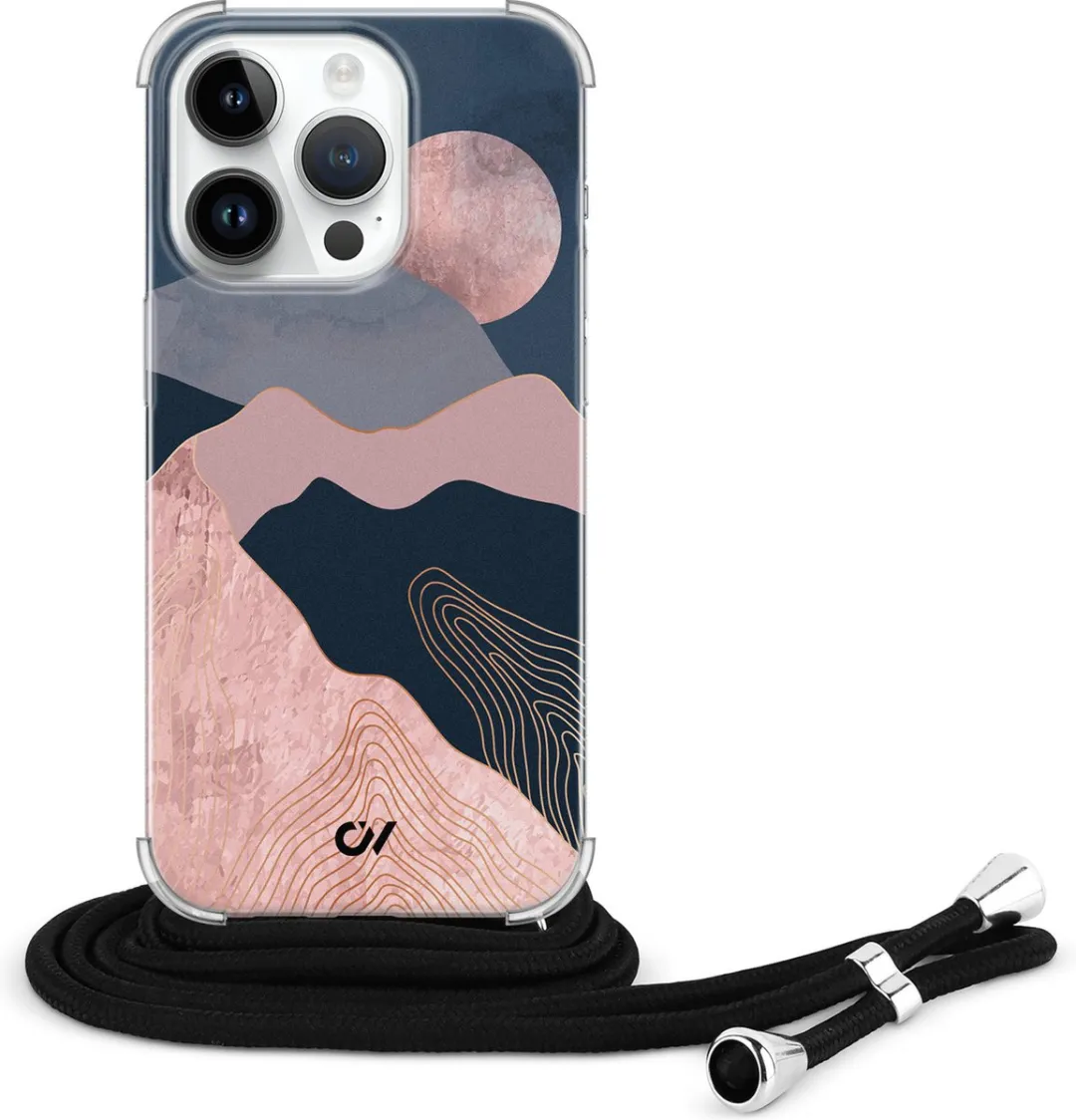 Casevibes Telefoonhoesje iPhone 14 Pro Max Landscape Rosegold - C/14PM/UV/005